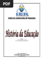 Apostila de Historia Da Educacao