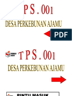 TPS I KBN Aja Pemilu 2024 Ok