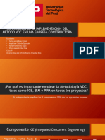 Análisis de Proyecto Empleando La Metodología VDC