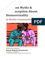 Myths Misconceptions About Homosexuality in Muslim Communities