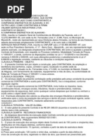 Contrato de Representação Artística