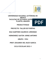 Proyecto Productividad DMMJ-HGJA