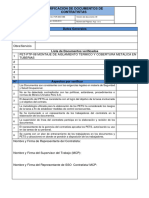 SSOMA Verificación de Documentos de Contratistas