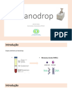 Protocolo Nanodrop
