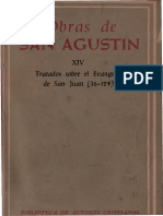 14 - San Agustin de Hipona - Obras Completas XIV Escritos Homiléticos Tratados Sobre El Evangelio de San Juan (36-124)