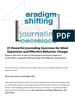 41 Powerful Journaling Exercise - Journal Smarter