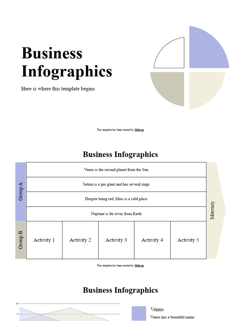 Business Infographics by Slidesgo | PDF | Planets | Planets In Astrology