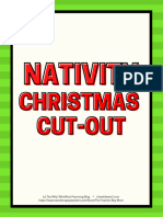 Nativity Christmas Cut-Out Activity