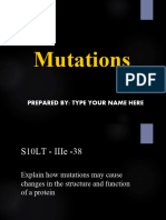 G10 Science Q3 - Week 4 - Mutation