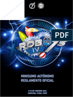 MiniSumo Autónomo - Reglamento Oficial X-Robo7s IV