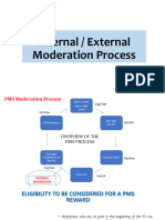 Internal and External Moderation Process