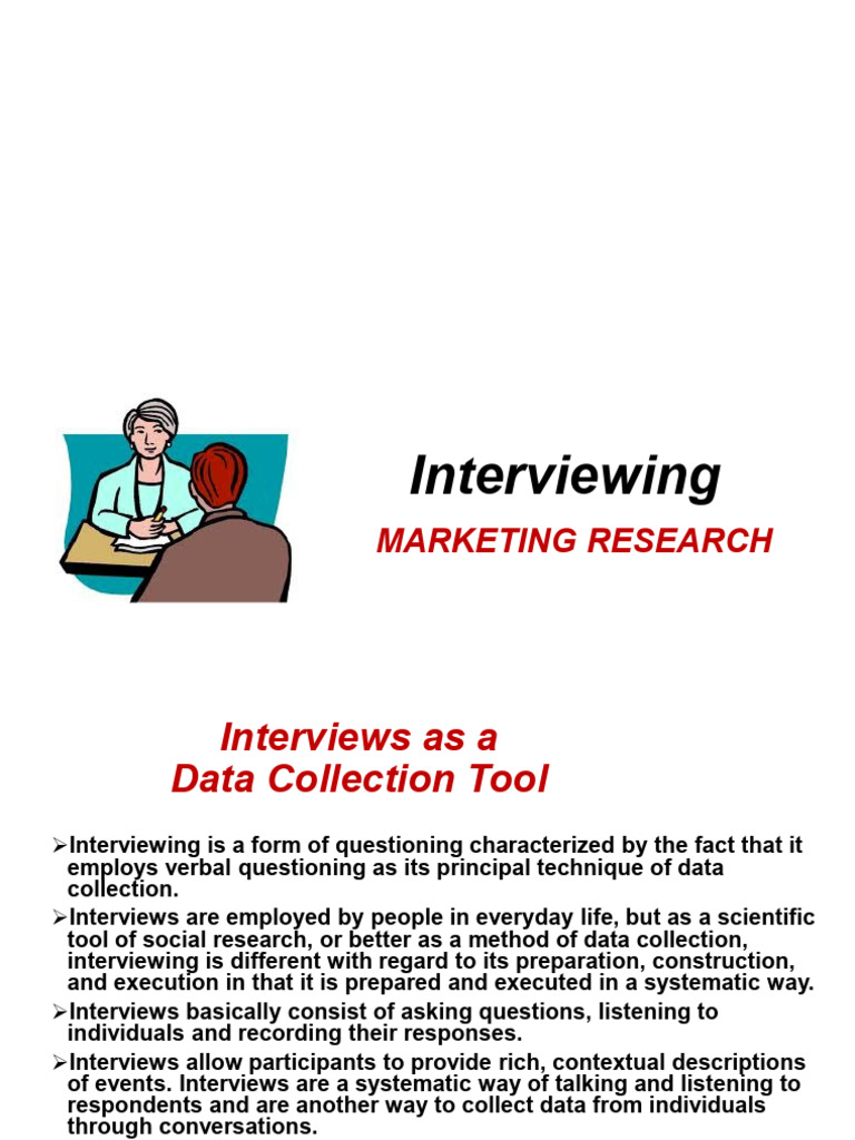 MKT2MAI Lecture 4 - Part II Qualitative Research | PDF | Interview | Data