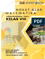 Perangkat Ajar Matematika Kelas 8 Tahun Pelajaran 2023-2024