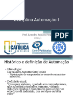 AI - Capitulo 1 - Introdução À Automação Industrial