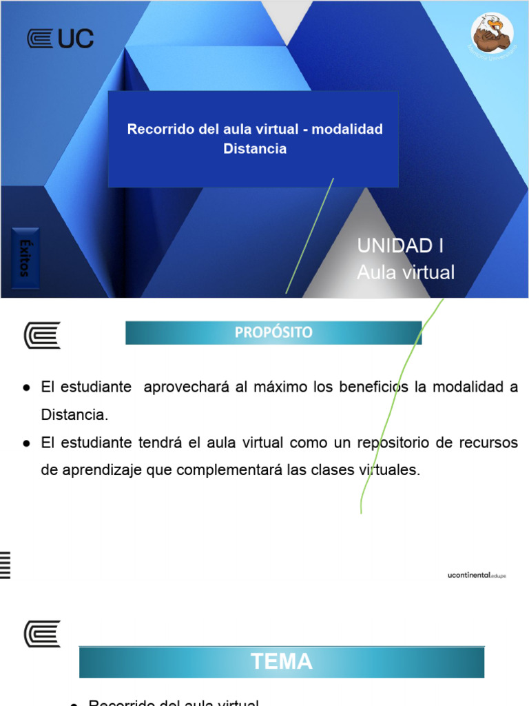 Guía del Aula Virtual a Distancia | PDF | Salón de clases | Aprendizaje