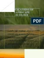 Applications of Landscape Ecology