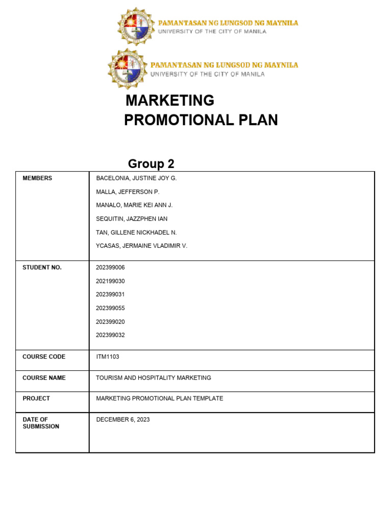 ITM1103 Group 2 MPP Template PDF