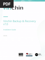 Installation Guide Vinchin Backup & Recovery v7.0