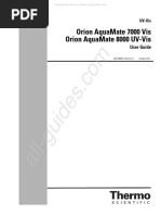 Thermo Scientific Orion Aquamate 8000 Uv Vis Operation User S Manual 148