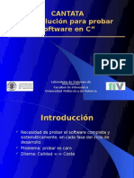 Cantata "La Solución para Probar Software en C"