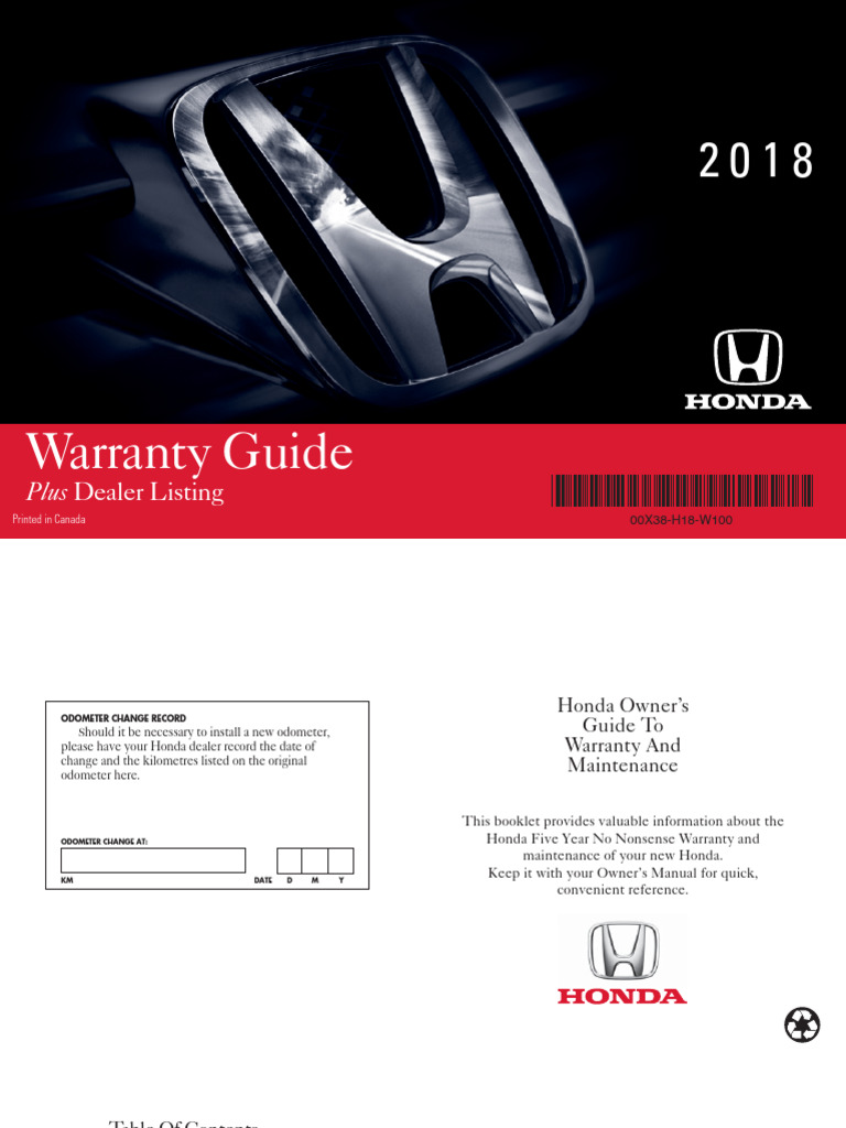 How To Check Honda Warrantynull