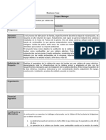 TFM - Business Case Template