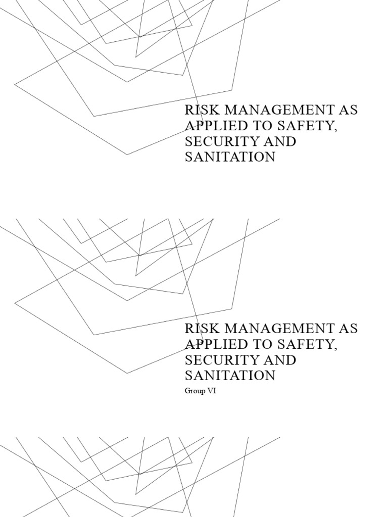 Risk Management in Safety and Security | PDF | Risk Management | Swot ...