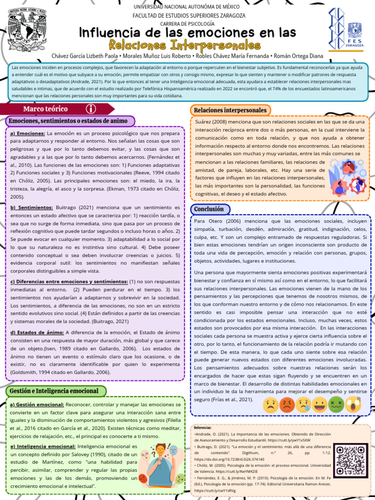 Emociones y Relaciones Interpersonales | PDF | Las emociones ...