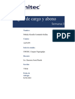 Ejercicios para Tarea 3.1 Reglas Del Cargo y Abono DUV