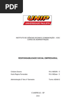 A Responsabilidade Social rial e o Estado