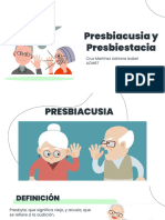 Presbiacusia y Presbiestasia - 1