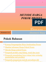 Metode Harga Pokok Proses