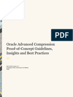 Oracle Advanced Compression Proof-of-Concept Guidelines, Insights and Best Practices