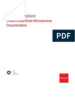 Oracle Goldengate Microservices Documentation