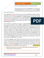 Resumption of Penicillin Production