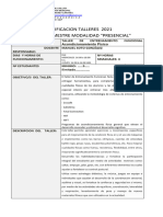 Carpeta SEP Taller Entrenamiento Funcional 2021 2DO SEMESTRE PRESENCIAL.