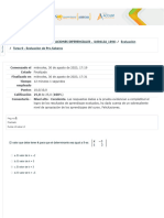 Tarea 0 - Evaluación de Pre-Saberes - Revisión Del Intento Ec Dif