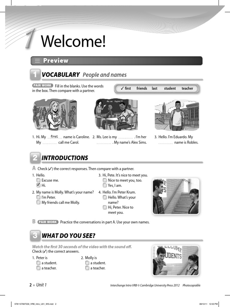 Video Task 1 | PDF | Linguistics
