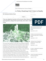 Smart Cities Mission Policy Roadmap From Vision To Reality