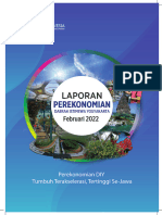 Laporan Perekonomian DI Yogyakarta Februari 2022