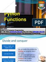 Chapter 5 PythonFunctions