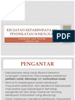 3 - Pendekatan Sosio Pariwisata