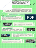 Infografía de Proceso Recortes de Papel Notas Verde