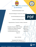 Grupo 3, Informe 2 Regionalización en Venezuela, Colombia y Guatemala