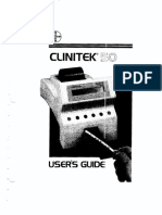 Clinitek 50 Operator Manual