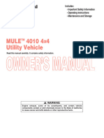 Kawasaki Mule 4010 Diesle Operator Manual
