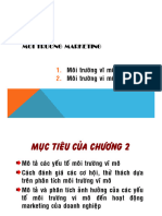 SV - MCB-Chương 2 - Môi Trường Marketing