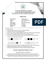 01 - Naskah Soal PTS Bahasa Sunda Sem 2 Kelas 9 - Asli - Agus Setiawan