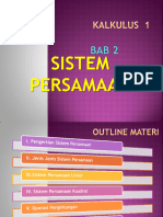 Pertemuan 3-Sistem Persamaan