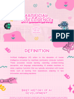 Pink Cute Aesthetic Creative Portfolio Presentation